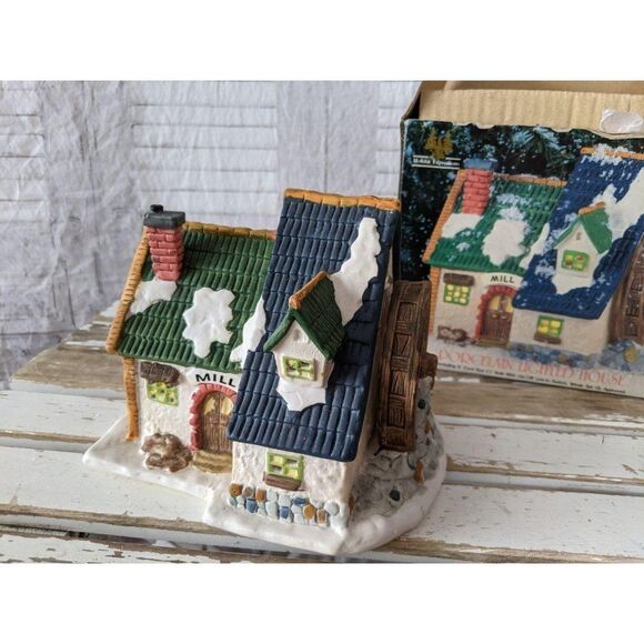 Holiday expressions Mill windmill House Xmas holid - Picture 1 of 7